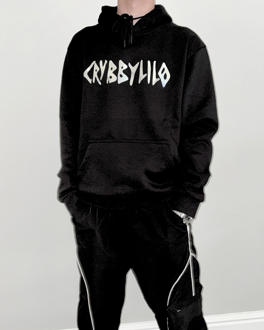 IFHTP reflective black hoodie