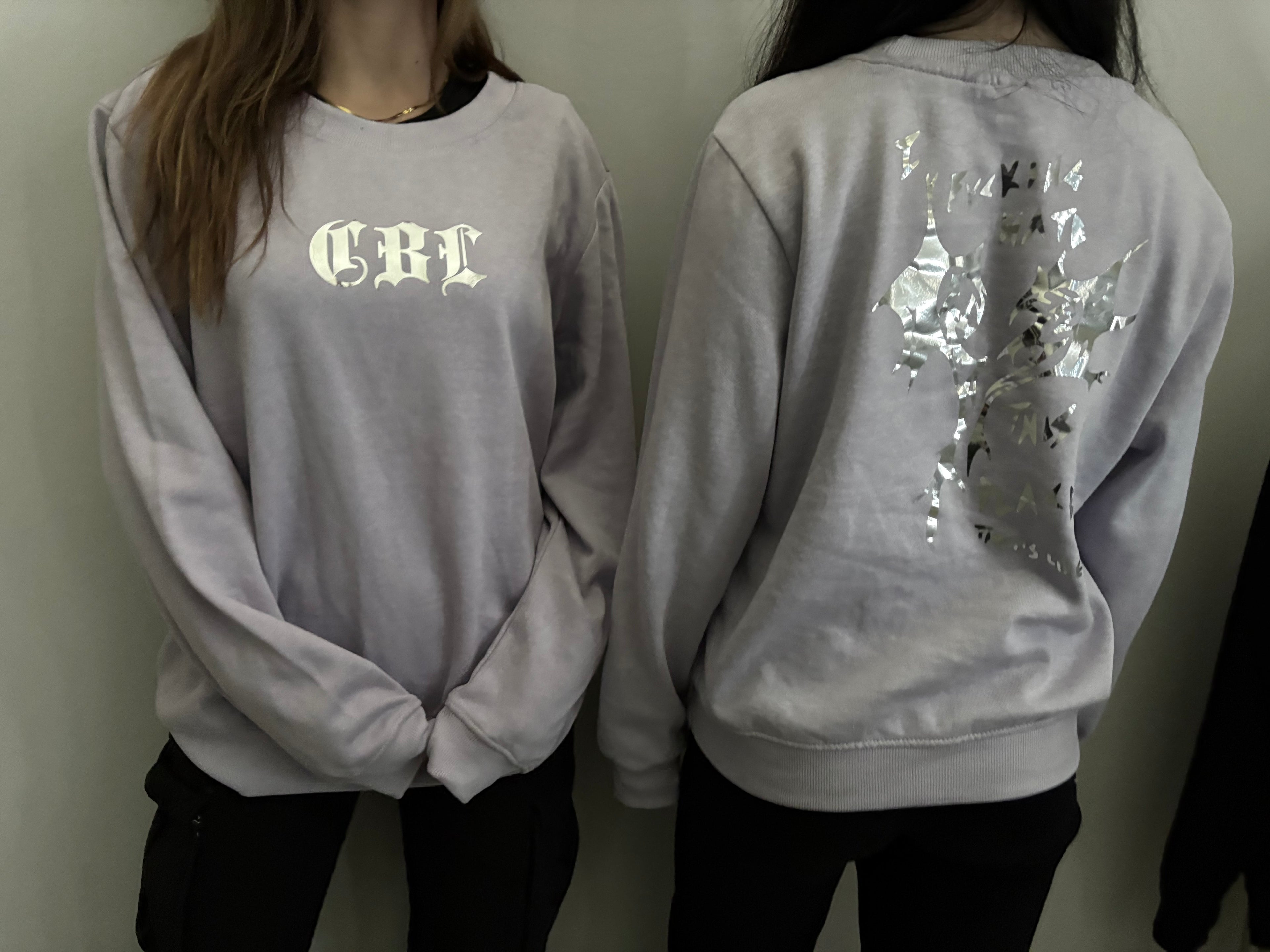 IFHTP reflective lilac sweatshirt (limited)